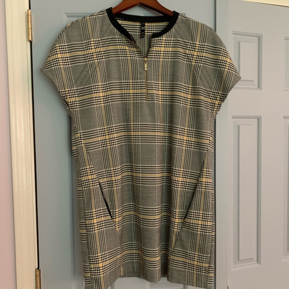 Great short plaid dress